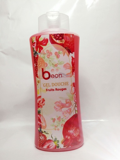 BEON GEL DE DOUCHE FRUIT ROUGE 750ML