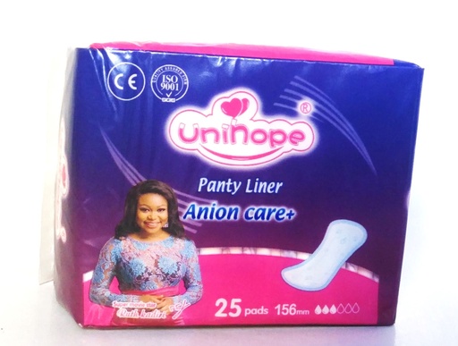 UNIHOPE SERVIETTE 25 PAD