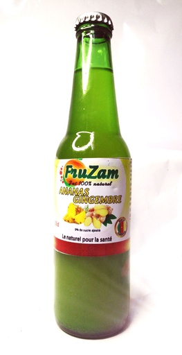 FRUZAM ANANAS GINGEMBRE 33CL
