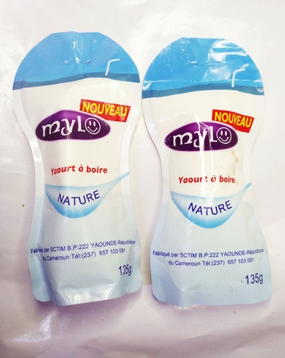 MYLO YAOURT SACHET VANILLE 135ML+160G