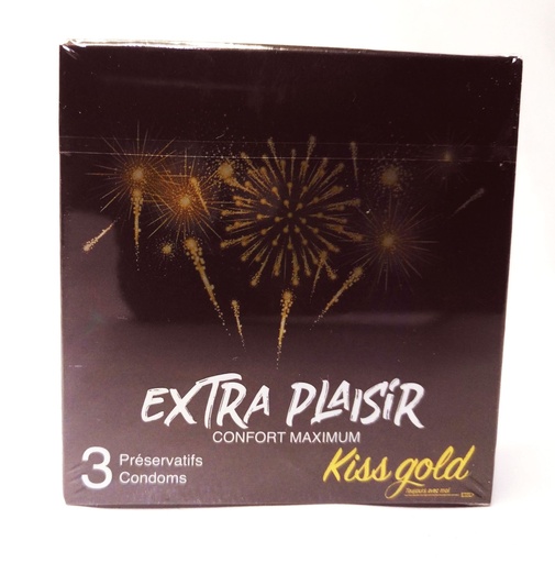 KISS GOLD EXTRA PLAISIR 3P