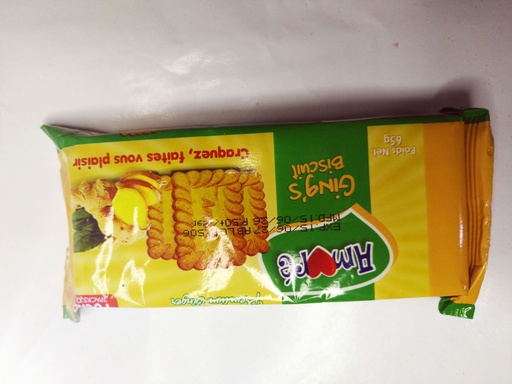 AMORE BISCUIT GINGER 64G
