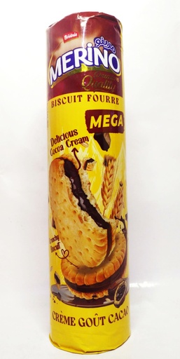 MERINO BISCUIT FOURRE MEGA COCOA 500G