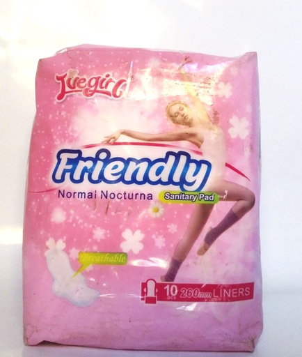 IVEGIRL FRIENDLY SANITARY PAD 10PCS