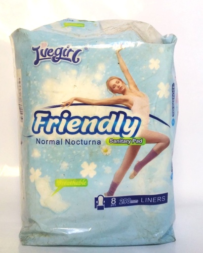 IVEGIRL FRIENDLY SANITARY PAD 8PCS