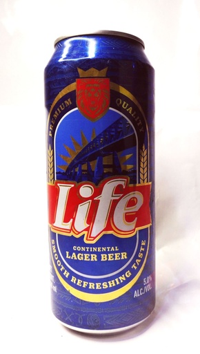 LIFE BIERE 500ML
