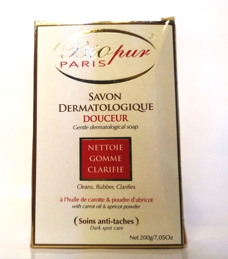 BIOPUR PARIS SAVON DERMATOLOGIQUE 200G