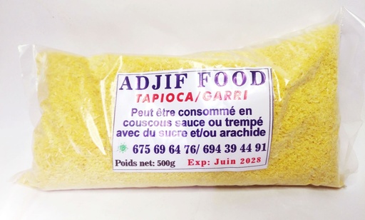 ADJIF FOODS TAPIOCA / GARI 0.5KG